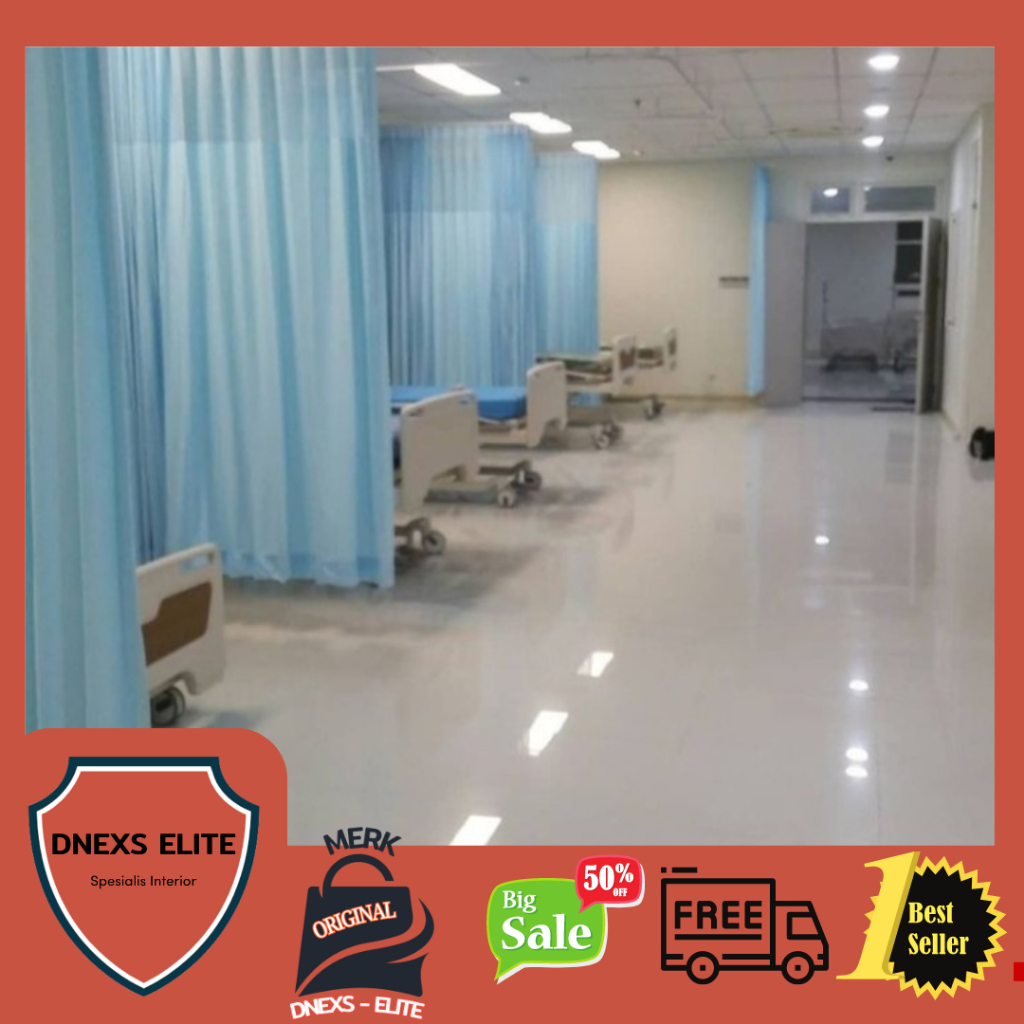 jual kain gorden rumah sakit - pembatas ruang medis