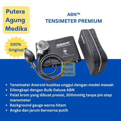 Tensimeter Premium ABN Aneroid (Dewasa)