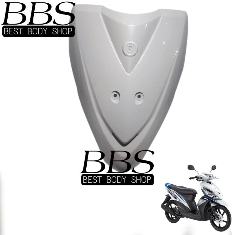 Cover Body Dasi Depan Yamaha Mio J | Bodi Tameng Depan Mio J Warna Putih