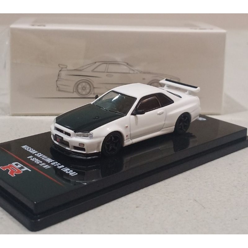 Inno Models Inno64 Diecast Nissan Skyline GT-R R34 V-Spec II N1