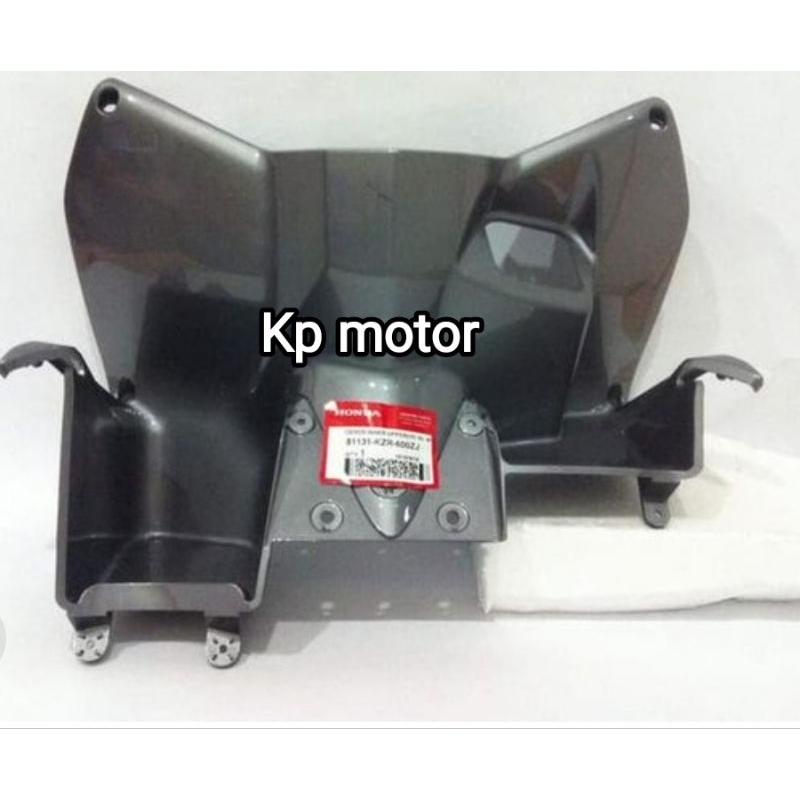 Laci dashboard cover inner upper vario techno 125 old belum Led abu-abu ori