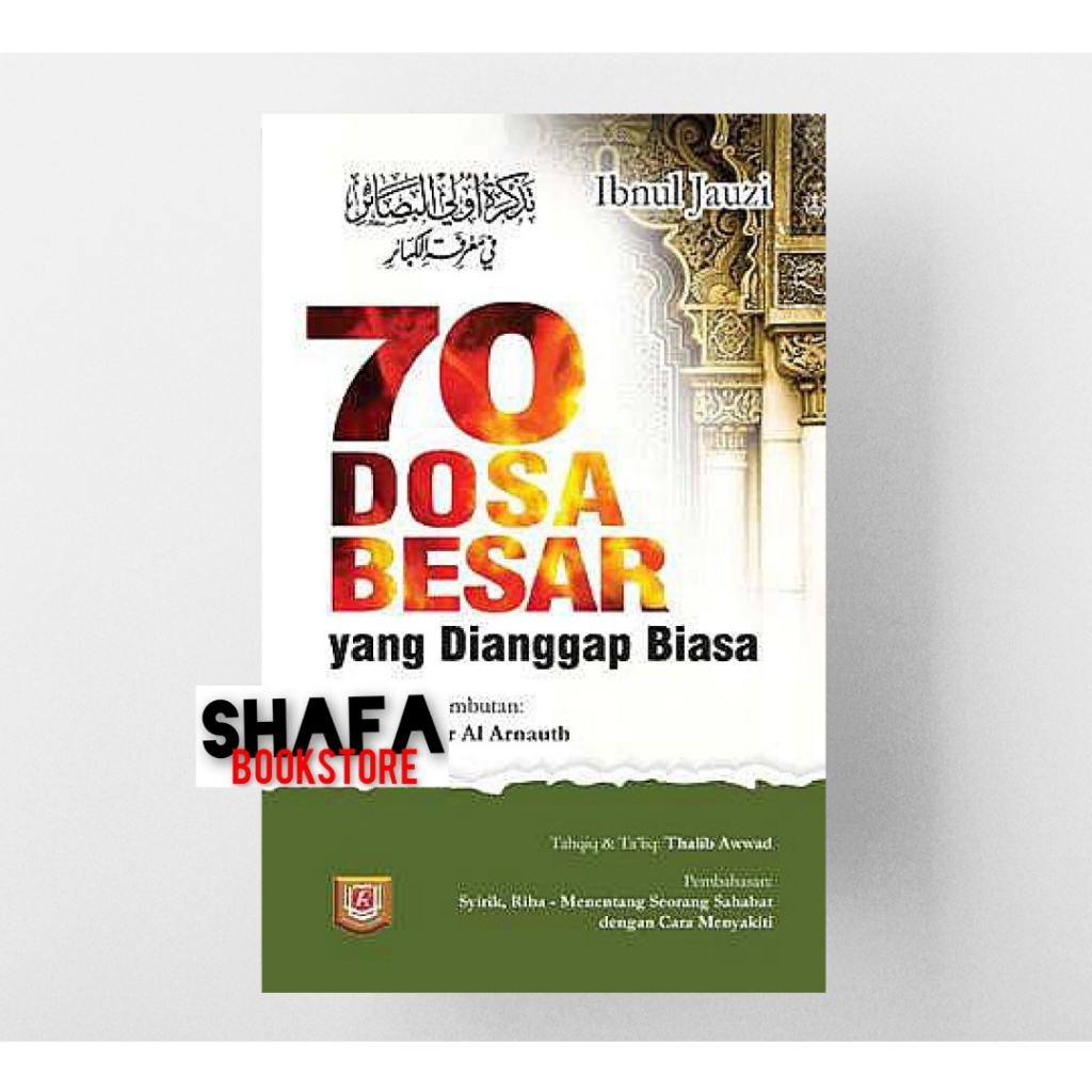 ASLI • 70 Dosa Besar Yang Dianggap Biasa • Penerbit Pustaka Azzam