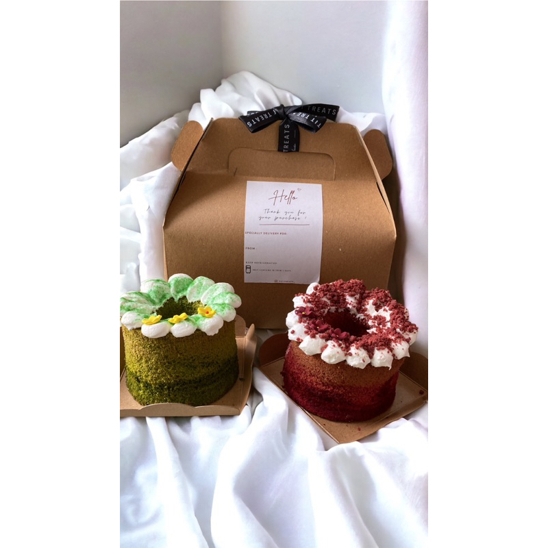 

Box of two Mini Chiffon Cake