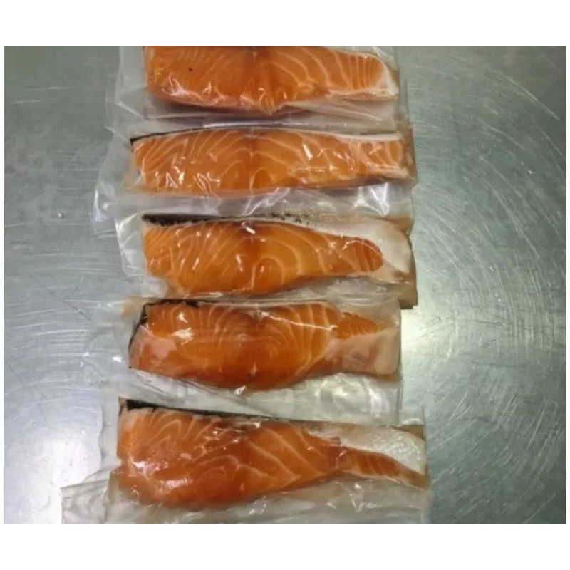 Steak Salmon/Salmon Fillet 100gr/Tetelan Salmon 500gr/Tetelan Salmon Frozen/Tetelan Salmon