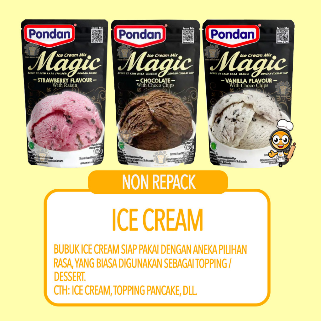 

ICE CREAM PONDAN 160 GR