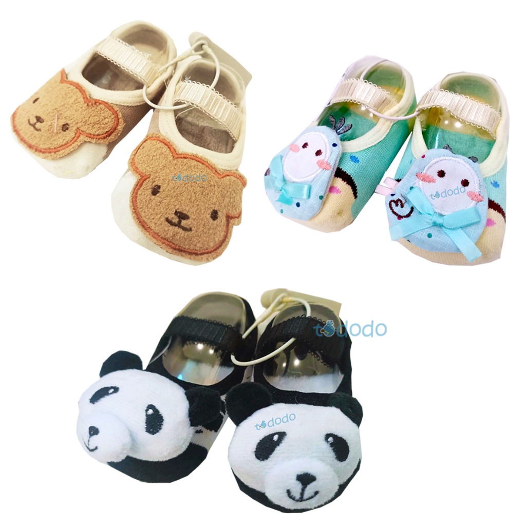 Kaos Kaki Anak Bayi Boneka Karakter 3D Anti Slip / Sepatu Anak Lucu Kaos Kaki Baby Sock