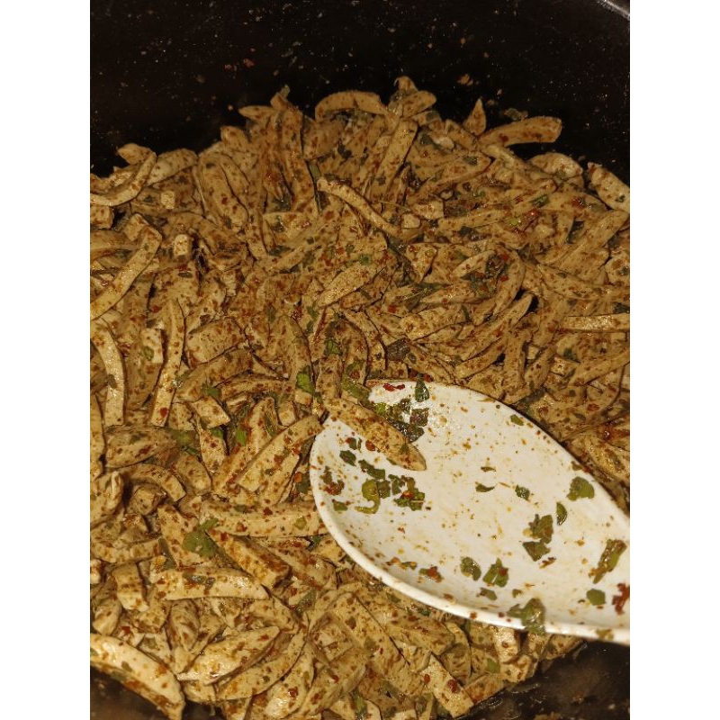 

Basreng pedas daun jeruk