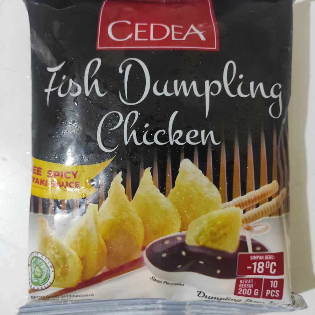 

Cedea Fish Dumpling Chicken/Ayam 200 gram