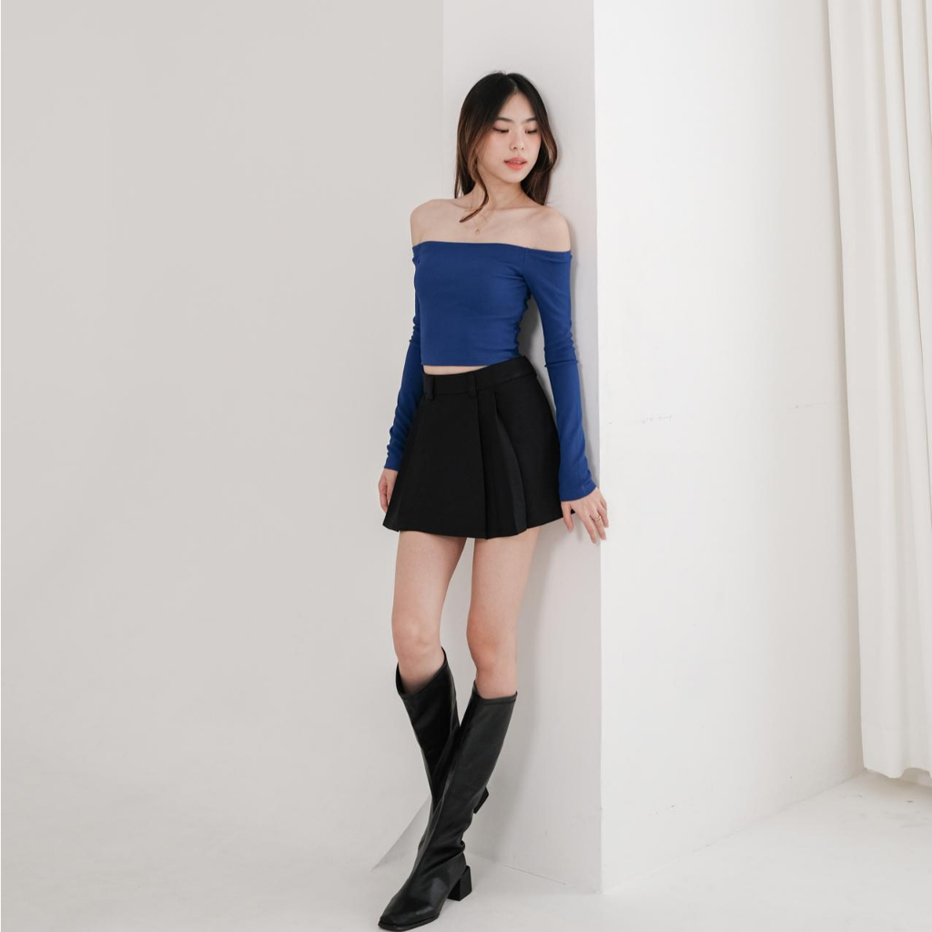 Leica Mini Skirt -- Ocha Wear | Rok Tennis | Skort Trendy Wanita