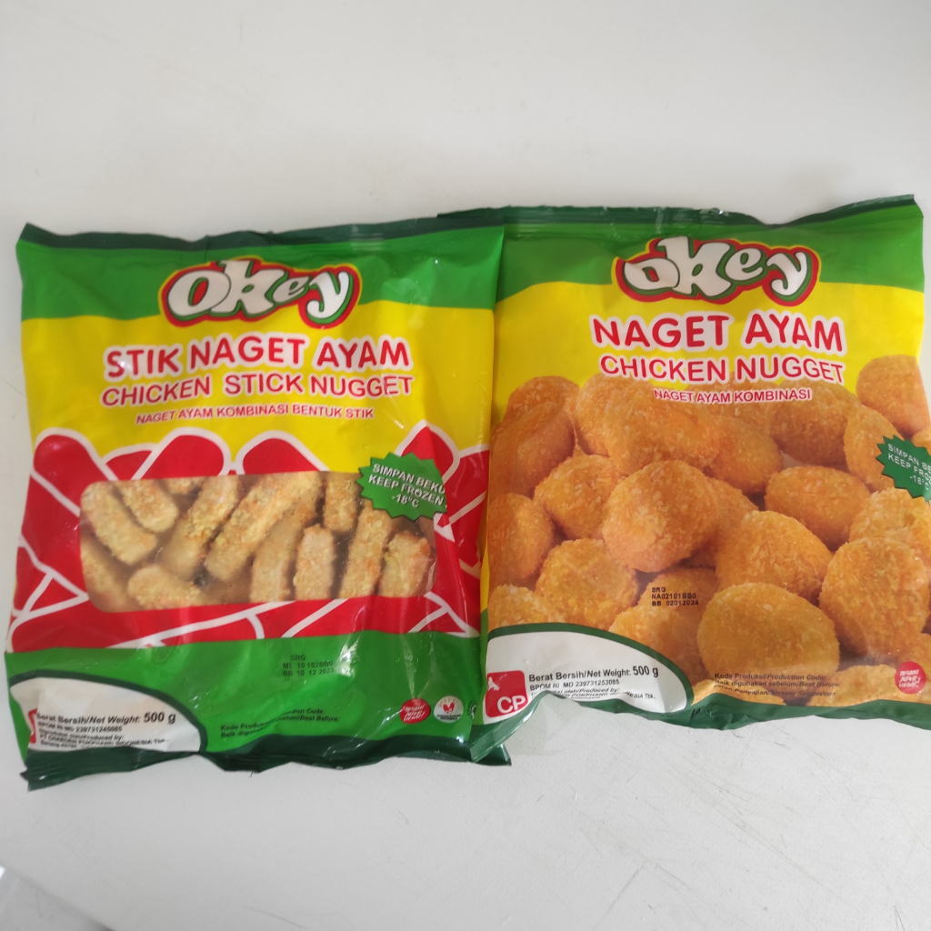 

Okey Nugget Naget Ayam 500 gram