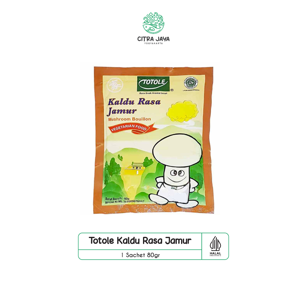 

Totole Kaldu Rasa Jamur 40g - Citra Jaya Yogyakarta