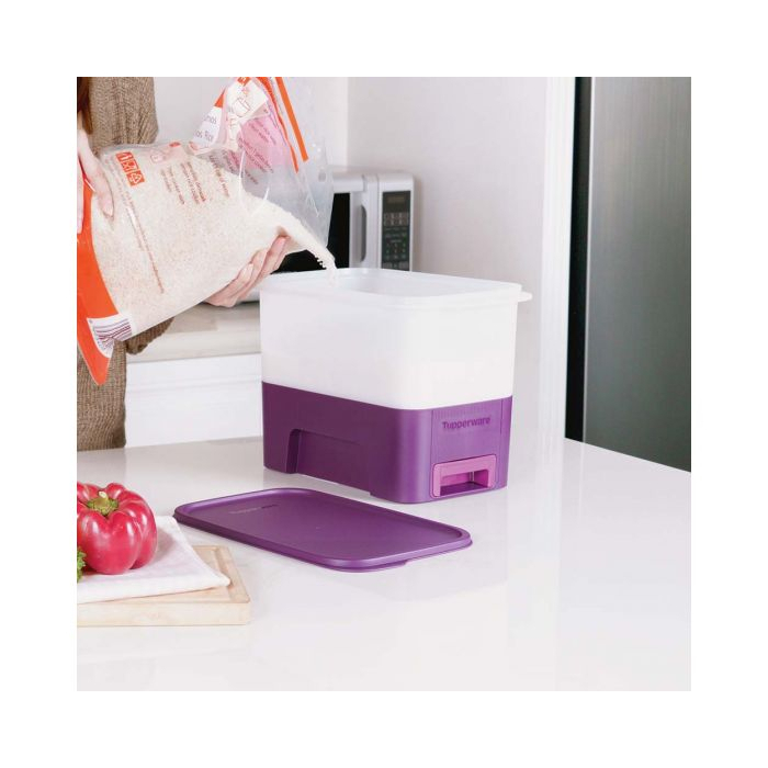 RICE SMART/Storage box/Wadah Beras/ORI TUPPERWARE