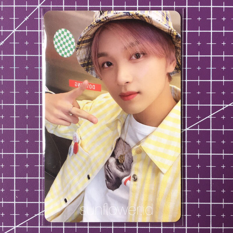 Photocard Official Haechan Mark Renjun Jeno Jaemin Chenle Jisung NCT Dream / Season Greetings Bene S