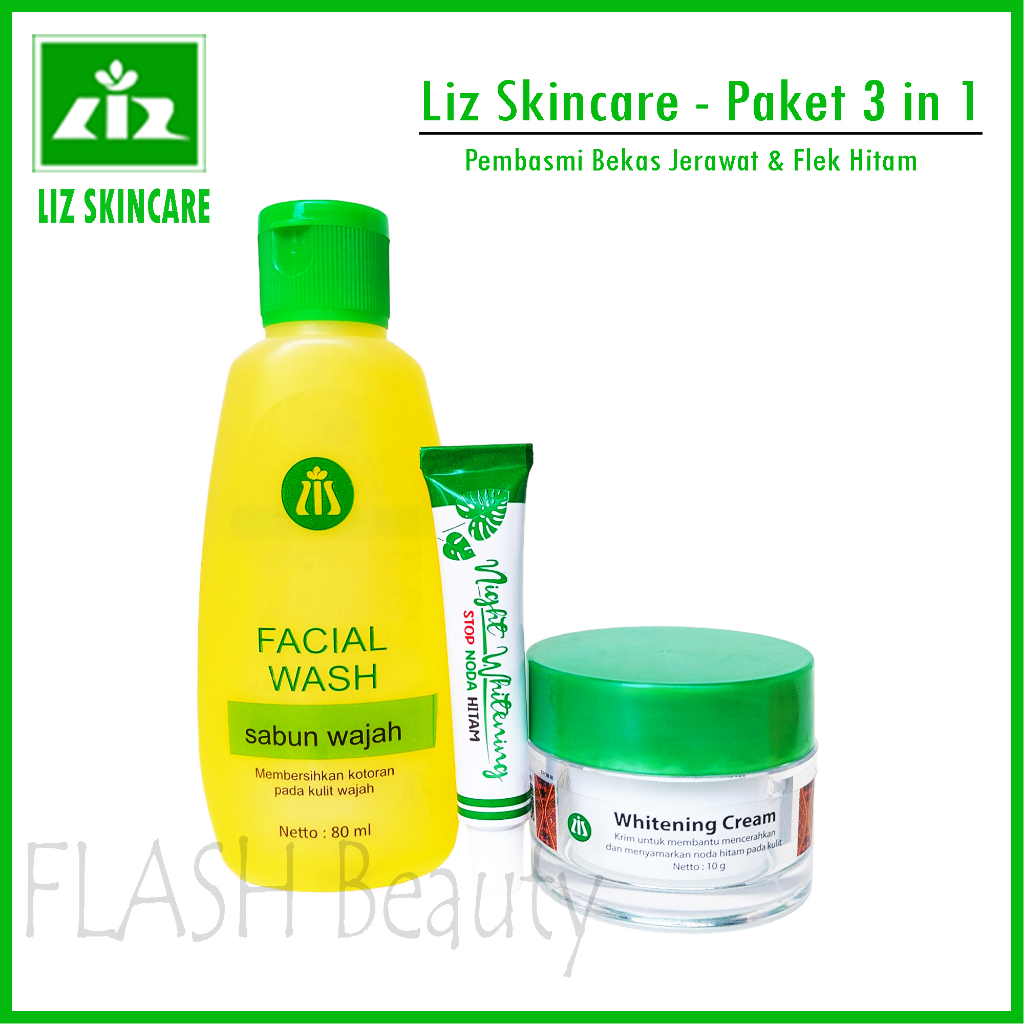 Liz Skincare - Paket Jerawat &amp; Flek Hitam