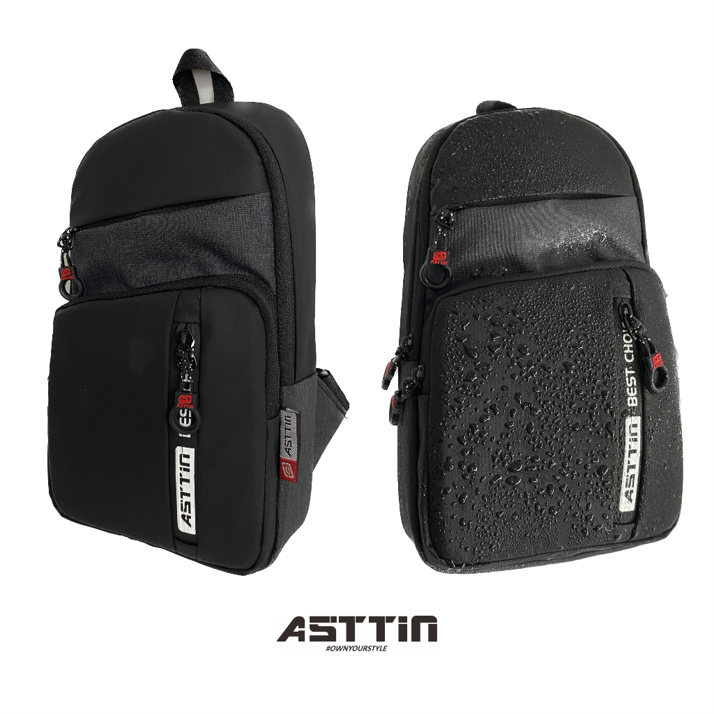 Tas Sling Bag Amstar - Tas Outdoor Premium Class - Slempang Anti air - Tas Punggung - Garansi 1Tahun