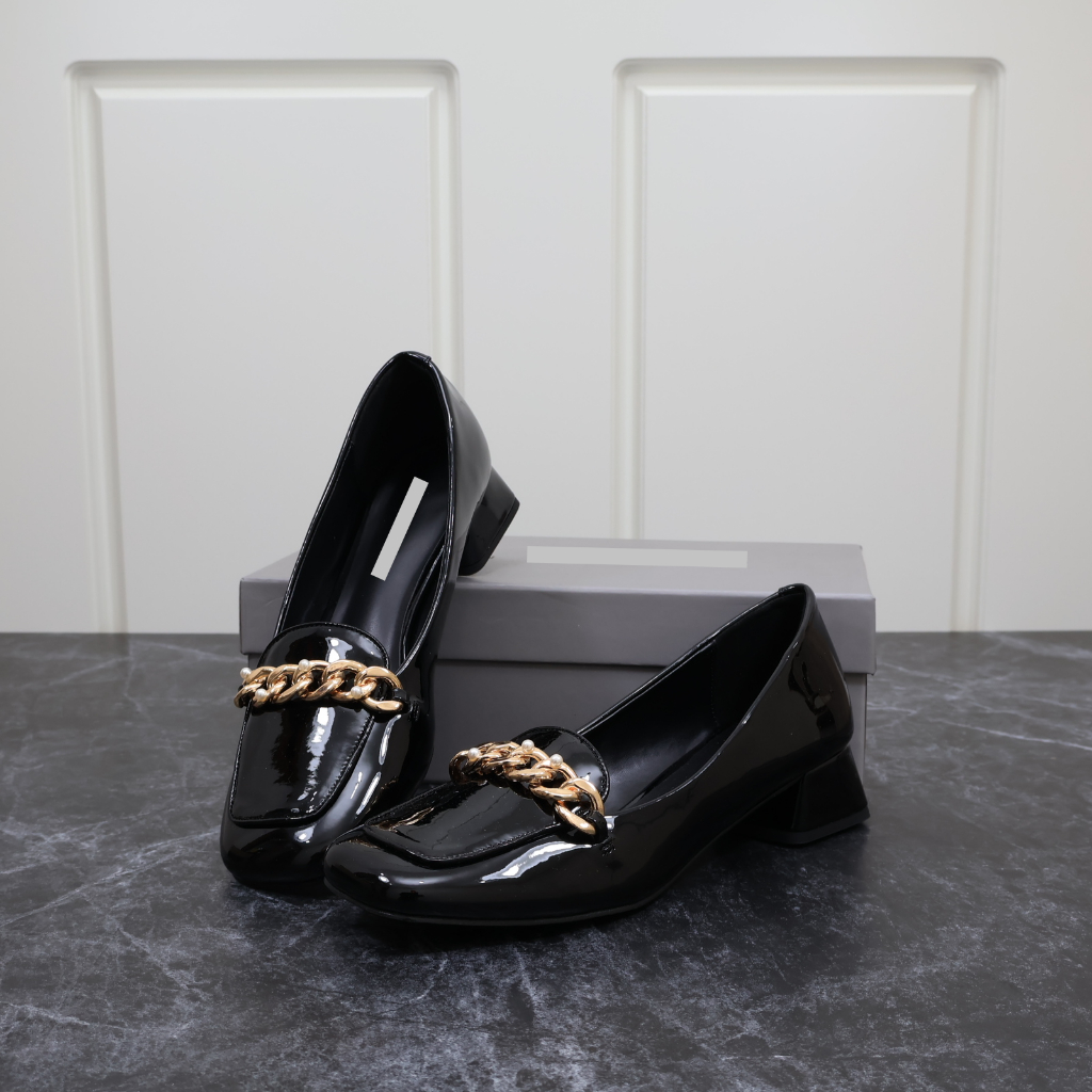 [ NEW ] Sepatu Wanita C*K 486 - SNR Flat Loafers 3cm