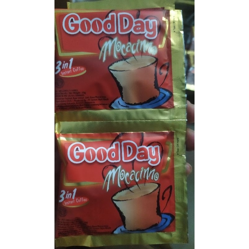 

Good Day Mocacinno Renteng Isi 10 Sachet