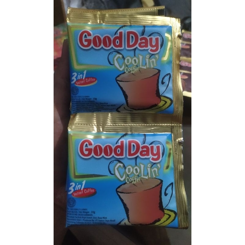 

Good Day Coolin' Coffee Renteng Isi 10 Sachet