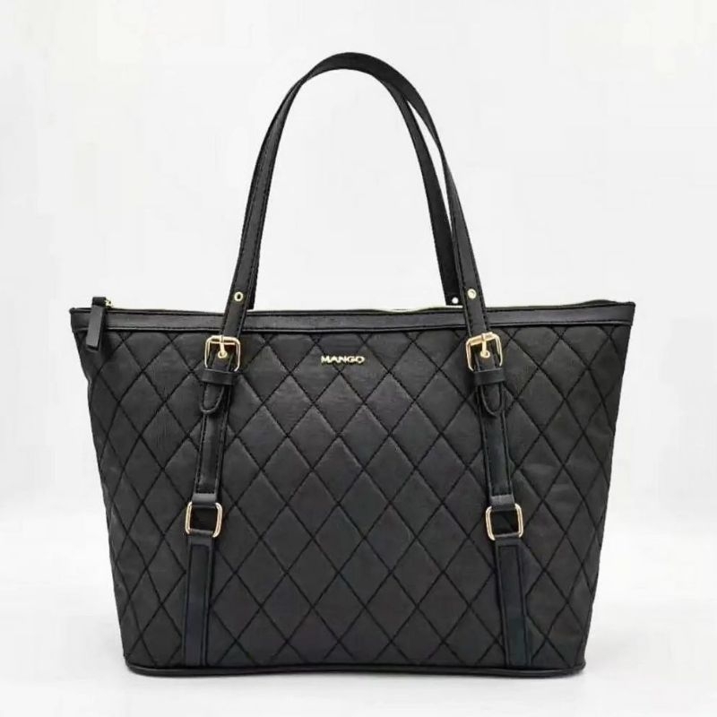 MNGO Quilted Tote Bag