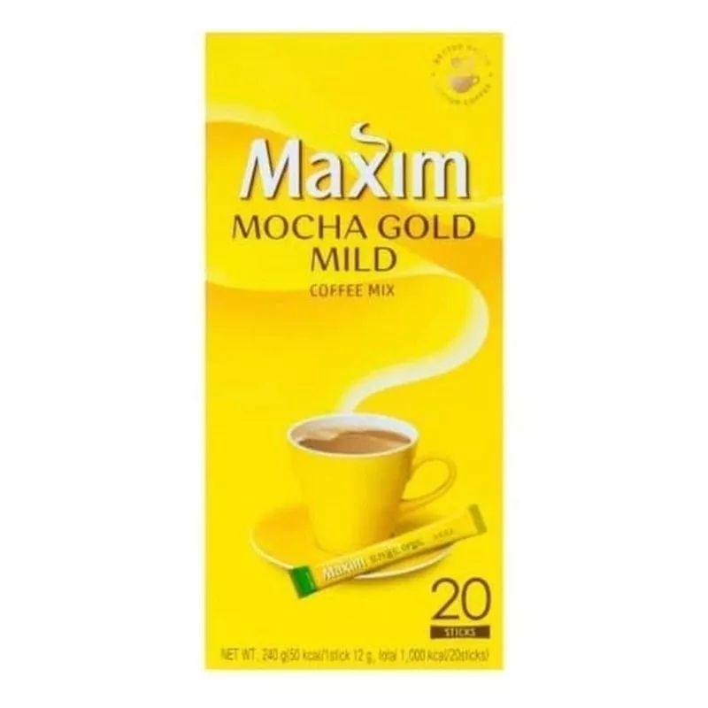 

MAXIM MOCCA GOLD MILD COFFE MIX 240g (isi 20 pcs)