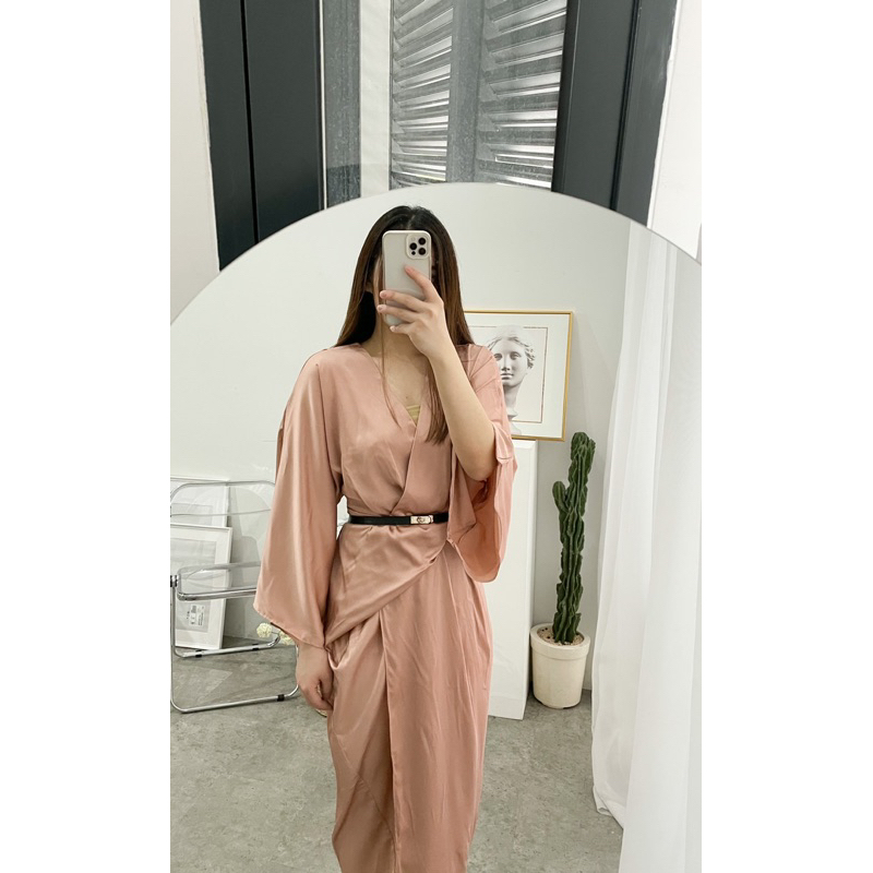 clarine kaftan dress