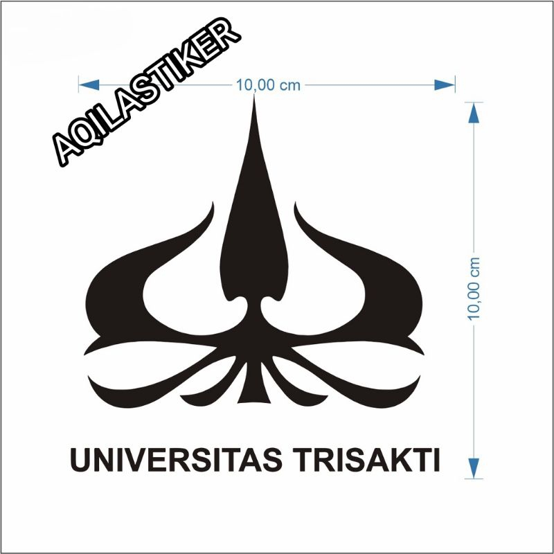STIKER UNIVERSITAS TRISAKTI STICKER UNIVERSITAS INDONESIA