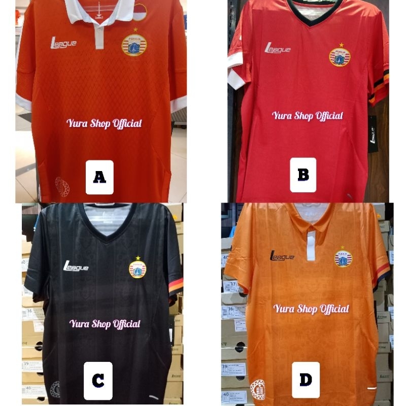 Jersey Persija League Original guarated Jersey Persija Retro Original Authentic Replika Player Isue