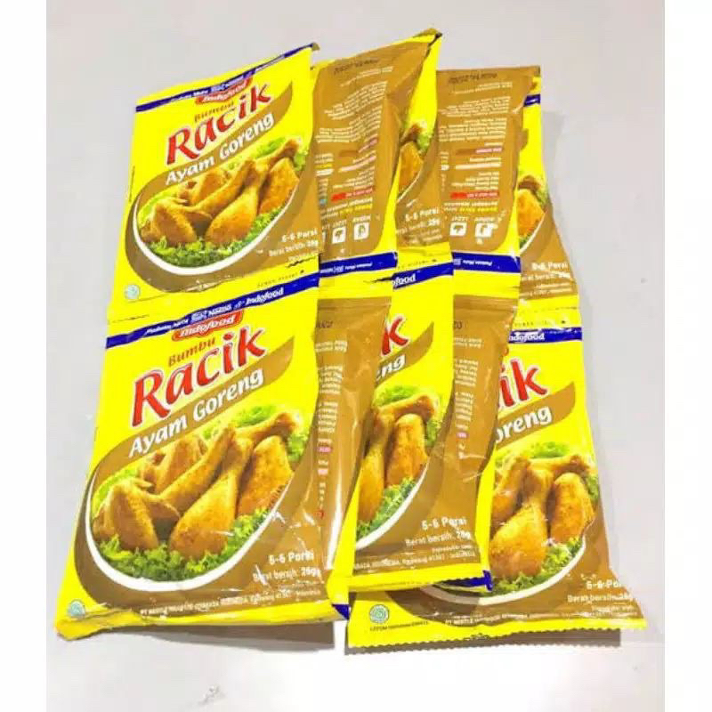 

RACIK ayam goreng renceng 10 sachet