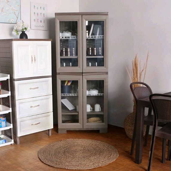 RAK PIRING LEMARI PIRING RAK SENDOK LEMARI ROTI RAK MAKAN LEMARI MAKANAN OLYMPLAST