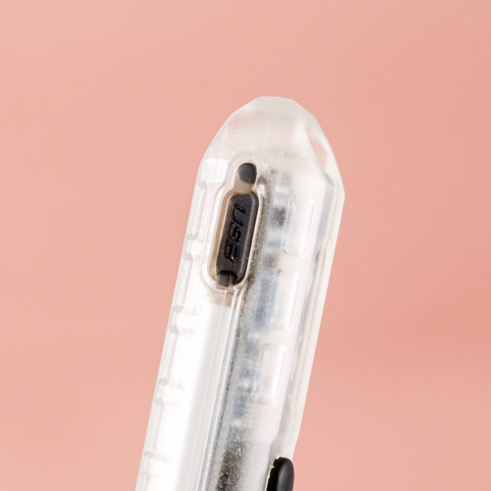 JETBeam Senter LED Mini One SE CREE XP-G3 500 Lumens RGB + UV Light - Silver