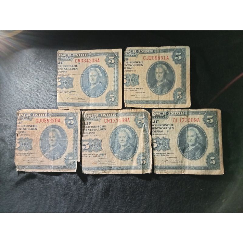 5 lembar senering kanan nica sufix A