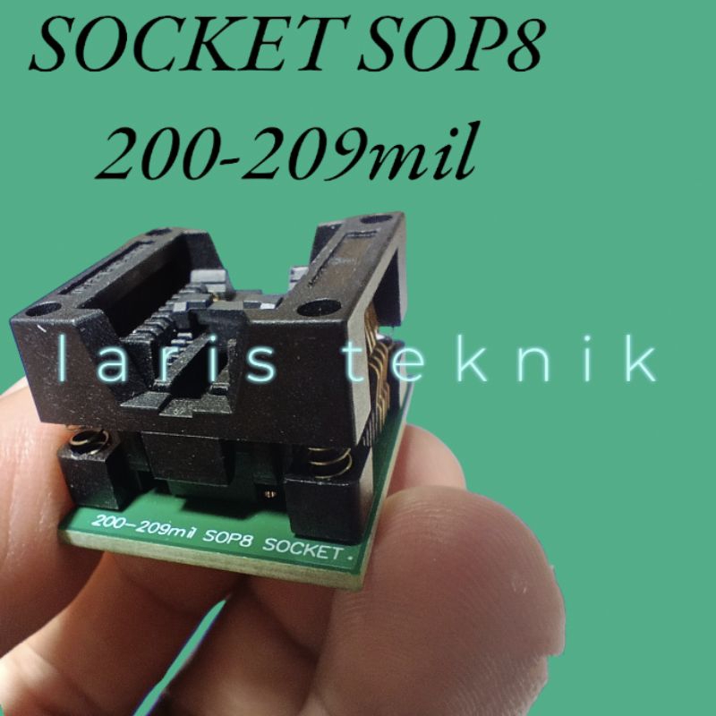 SOKET SOP8 200-209MIL DIP8 SOKET ADAPTER IC EPROM SOP8