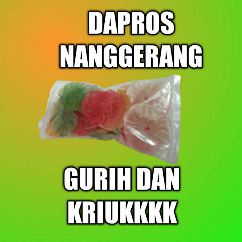 

Kerupuk Dapros