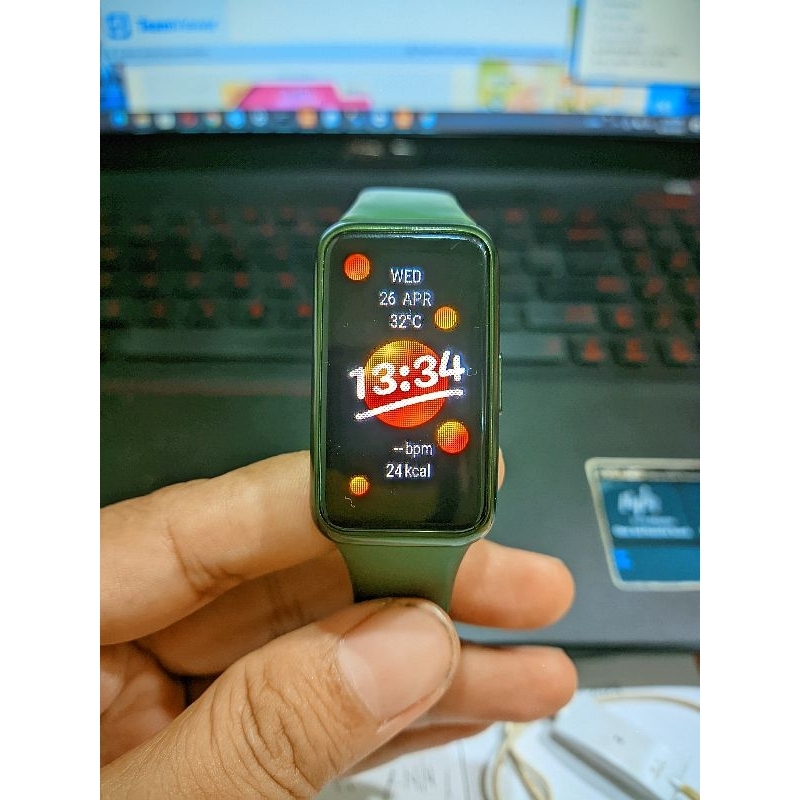 huawei band 7 second