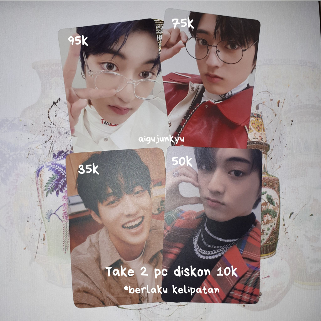 Clearance sale watanabe haruto treasure photocard pc ktown konsep concept full album applewood jakme