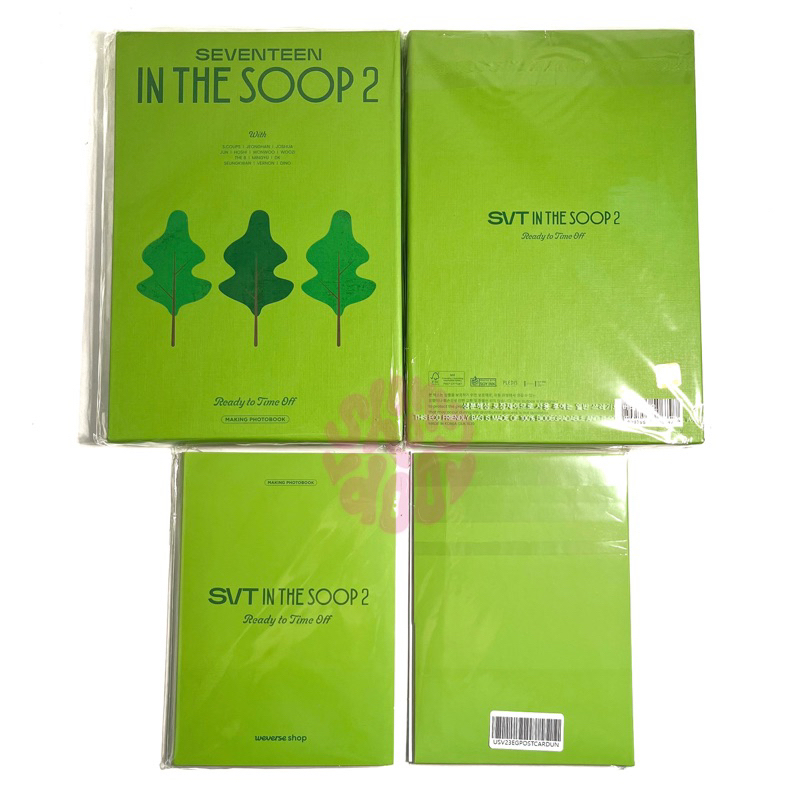 [SEALED] SEVENTEEN In The Soop 2 Making Photobook Fullset + POB Weverse