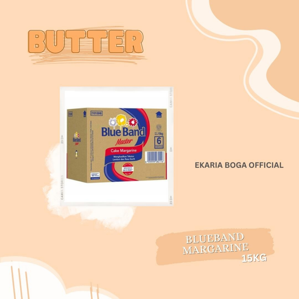 

BUTTER | MENTEGA | MARGARINE | BLUEBAND | BLUEBAND MARGARINE | REPACK 500GR