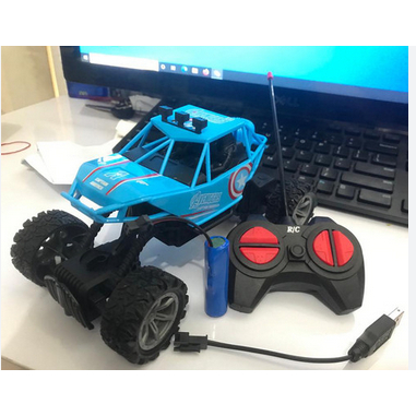 Mobil Remot Jip Mini Offroad/ Mainan Mobil Lumpur Rc / Mobil Remote Jeep Kecil Biru Mainan Anak Laki