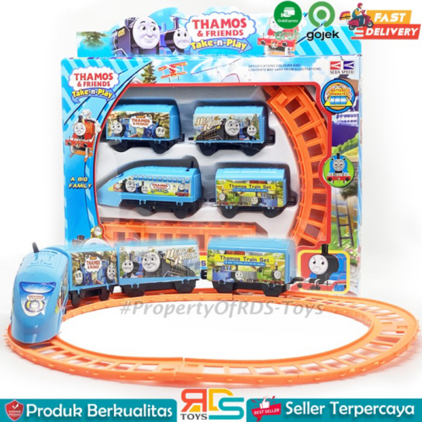 

Jual Mainan Anak Laki Laki Kereta Api Kartun/ Train Play Set Track Kereta Diskon