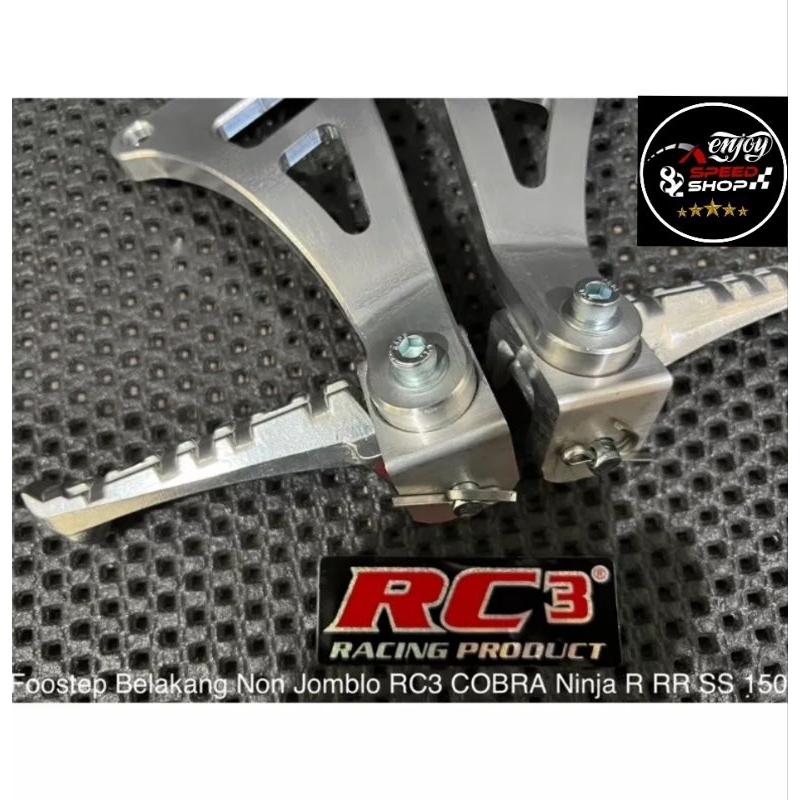 FootStep Step injakan Belakang Rc3 cobra non jomblo Ninja 150 RR &amp; R / ss