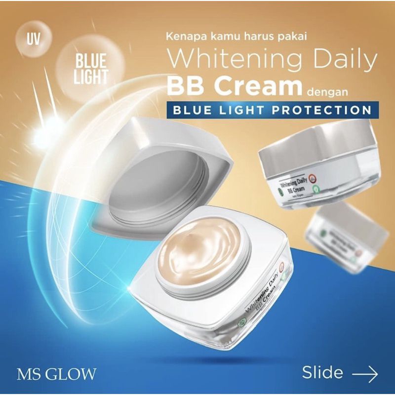 MS GLOW/ daily BB cream/ whitening daily cream /BB CREAM