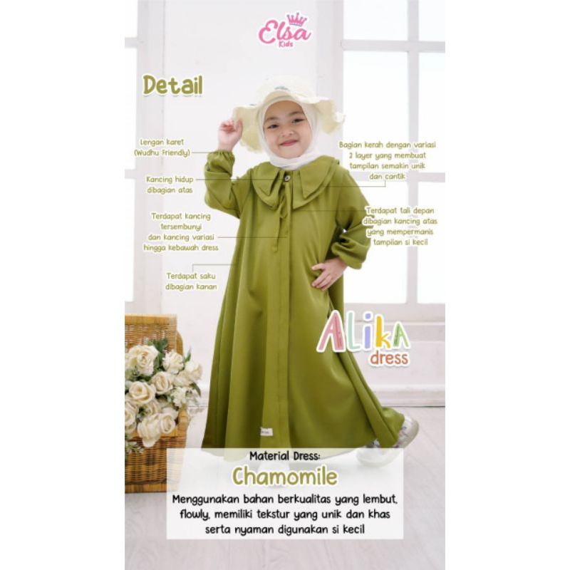 Dress Anak.Alika by Elsa Kids