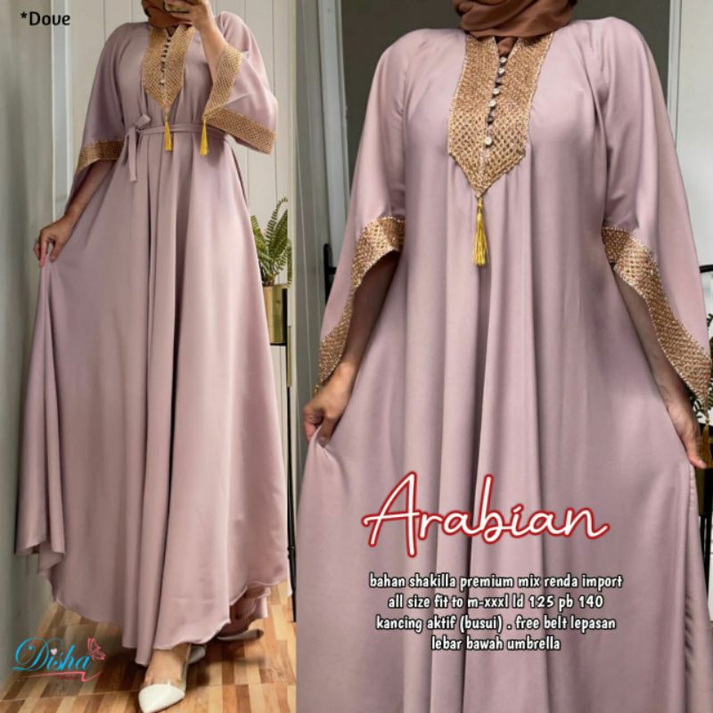 gamis jumbo LD125 ARABIAN