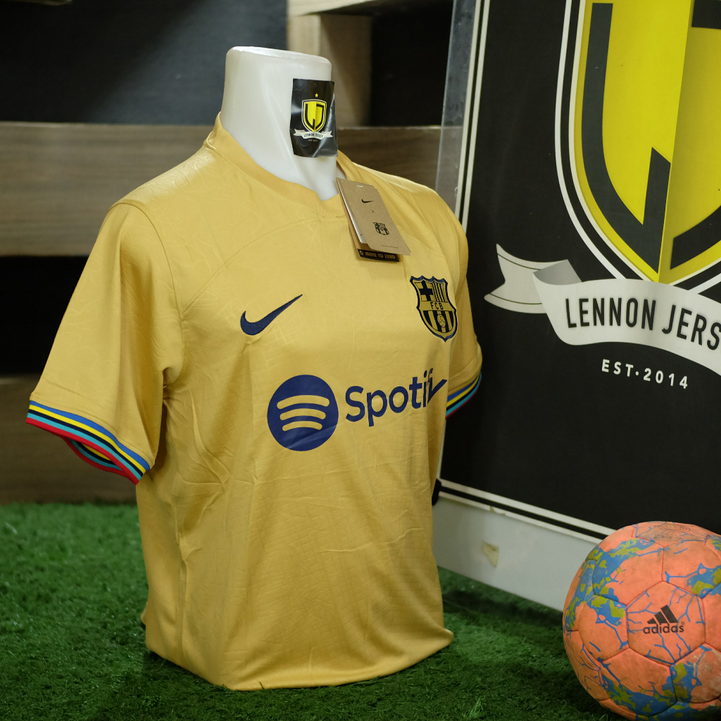 Jersey Barcelona Away 2022 2023 Import Grade Ori Official Baju Bola Barca Premium