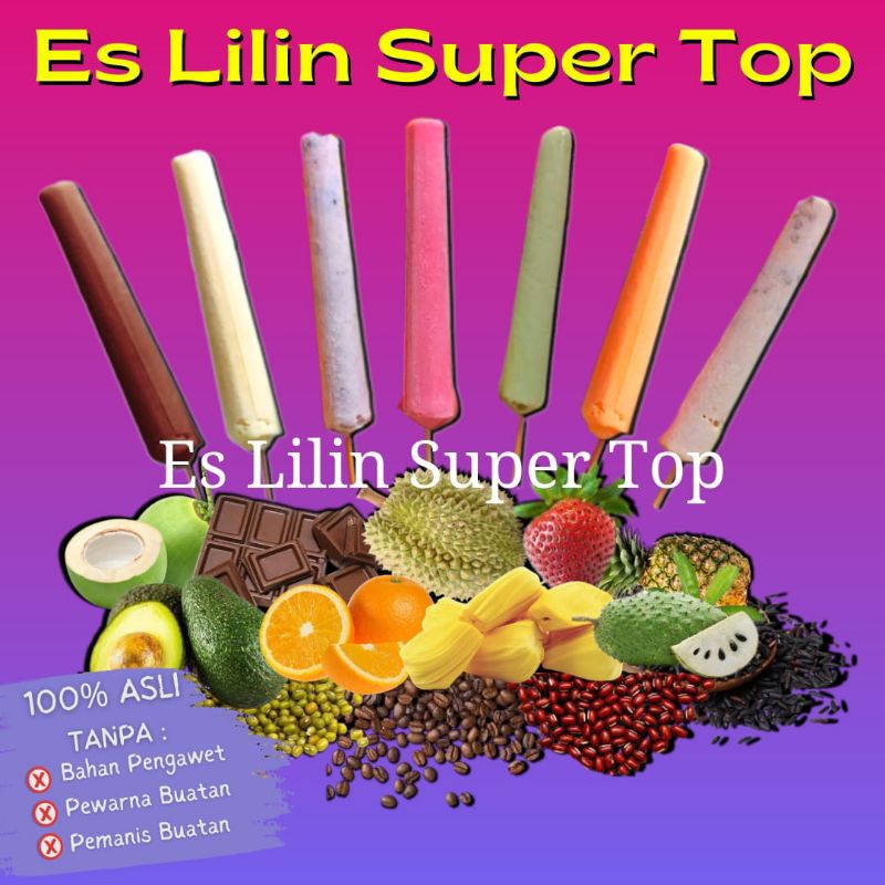 

ES LILIN SUPER TOP KEMASAN BARU / PRODUK ASLI Di Jamin Enaaak