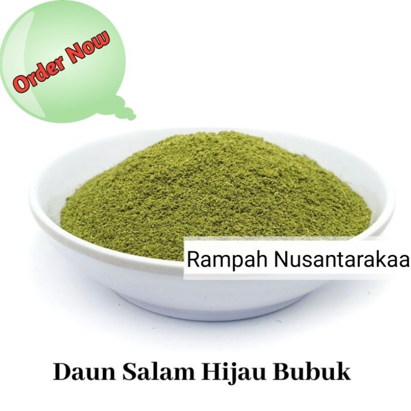 

Daun salam hijau bubuk kemasan 250 gram
