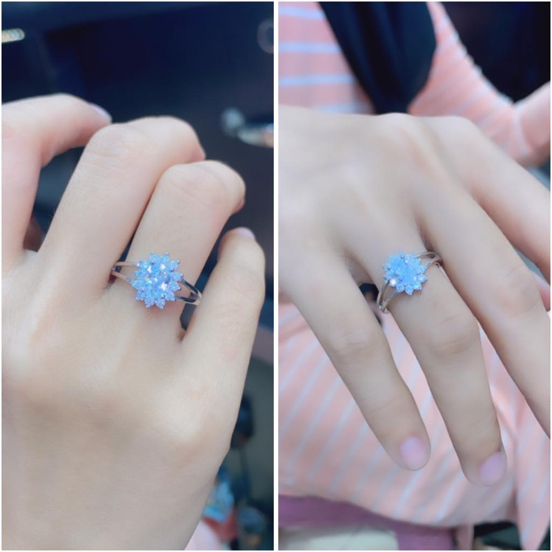 Cincin permta perak 925/perhiasan perak lapis emas kuning asli/Cp018
