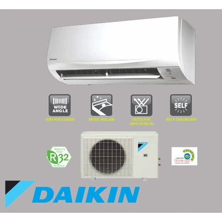 DAIKIN AC 1/2pk. FTC15NV14 THAILAND. unit saja