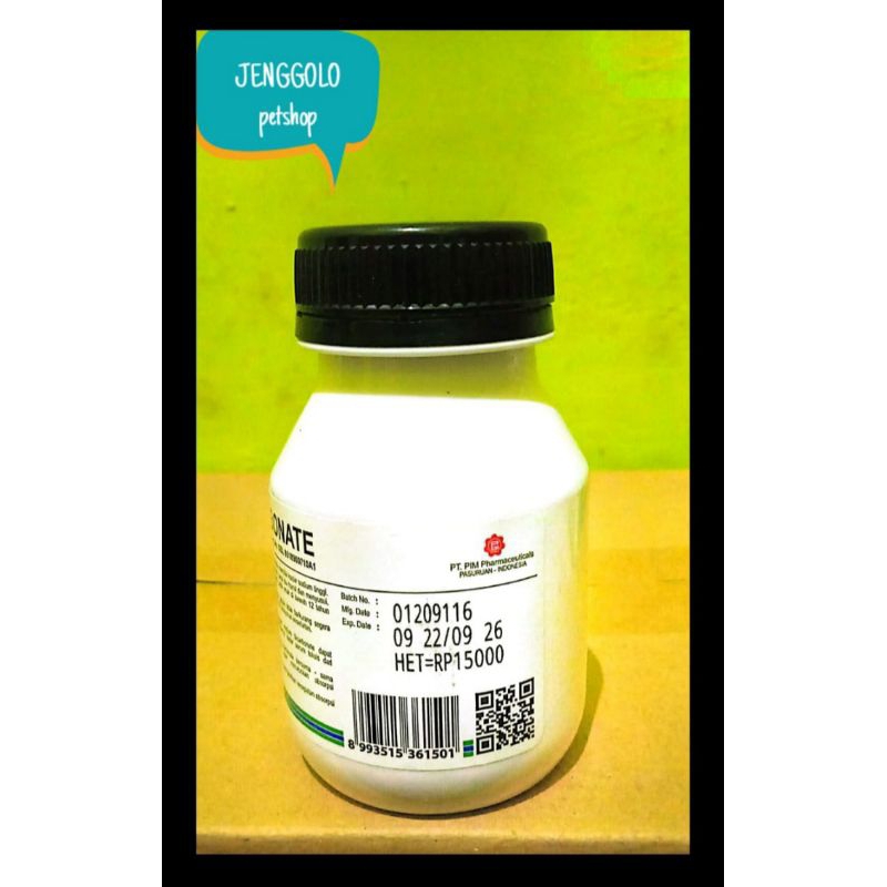 

SODIUM BICARBONAT isi 100 TABLET