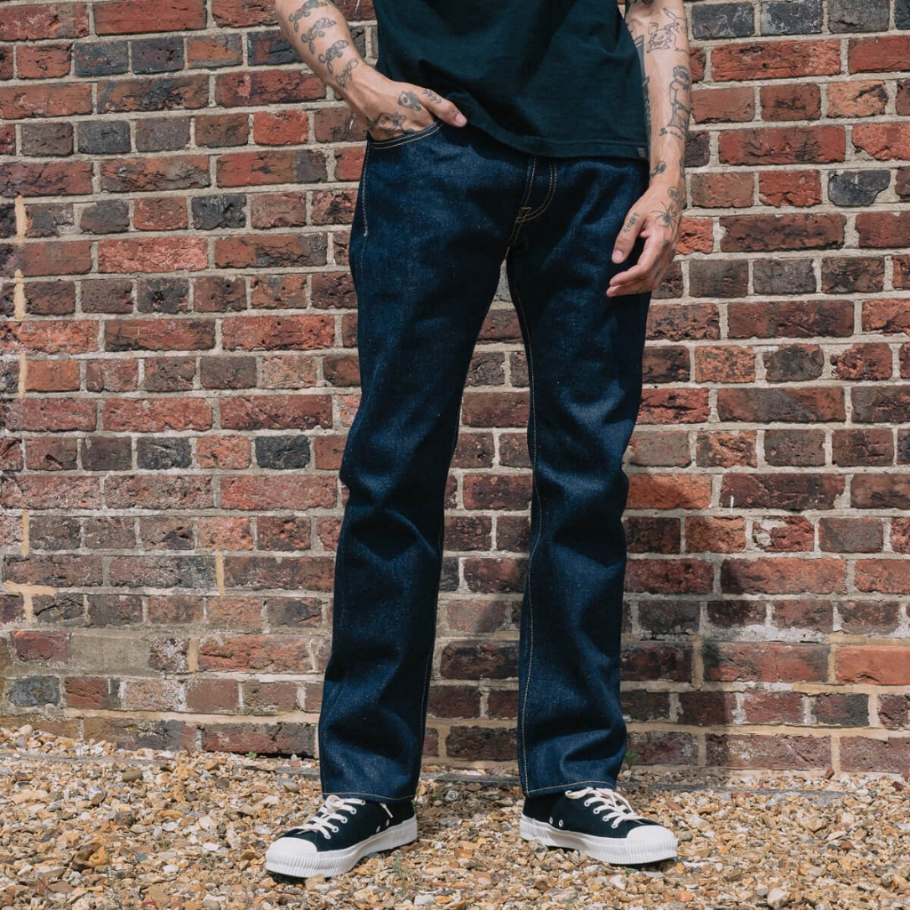 Iron Heart IH-777-UHR 21/23oz Ultra Heavy Raw Japan Selvedge Denim Slim Tapered Cut Jeans